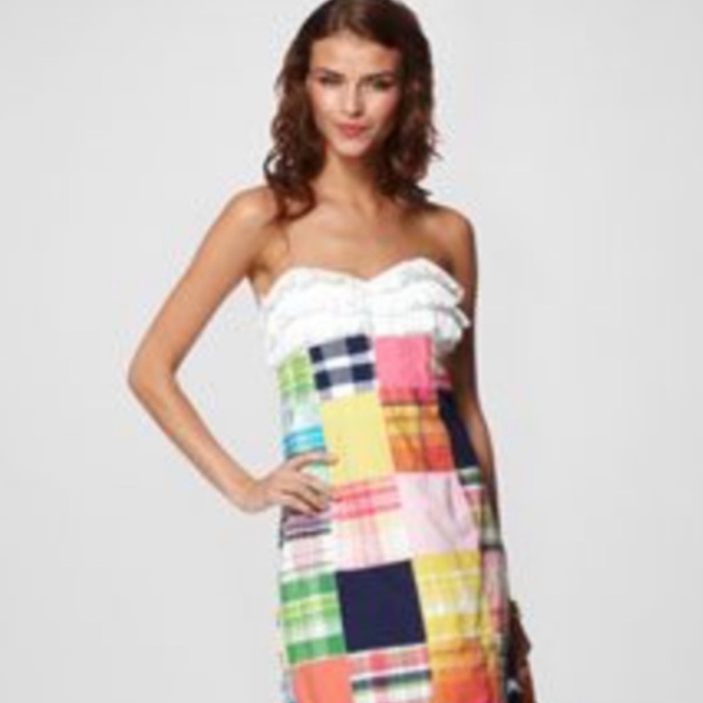 Lilly Pulitzer Cameron Madras Dress Size 0